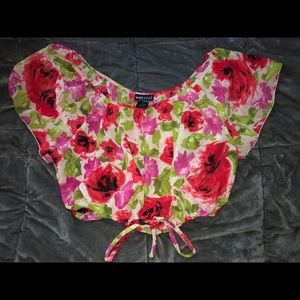 Floral Crop Top